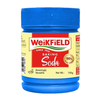 WeiKFiELD Baking Soda|Food Grade Sodium Bicarbonate|Pure & Versatile for Baking, Cooking Baking Soda Powder(100 g)