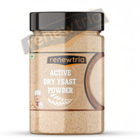 RENEWTRIA Active Dry Yeast Powder for kulchas, naans, pizza, pao, breads making (80g) Yeast Powder(80 g)