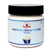 foodfrillz Whipping Cream Powder - Vanilla Topping Powder(100 g)