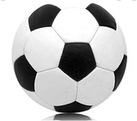 SF sports White and Black 3 PLY Size -5 Standard With combo 2 Pin & Pump Football - Size: 5(Standard, Pack of 1, White, Black)