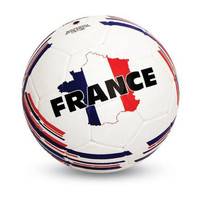 NIVIA Country Colour (France), Rubberized Moulded, For Hard Surfaces, Soccer Football - Size: 5(Standard, Pack of 1, Multicolor)