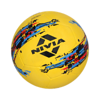 NIVIA Storm Football - Size: 5(Standard, Pack of 1, Yellow)