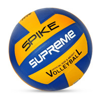Supreme Spike Volleyball - Size: 4(Standard, Pack of 1, Yellow, Blue)
