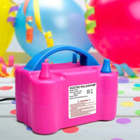 VMV FUZON Solid Electric Balloon Blower Pump Inflator for Decoration Balloon Pump PUMP Balloon(Multicolor, Pack of 1)