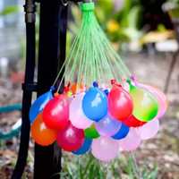 Toybharat Solid Holi Magic Water Magic Balloon(Multicolor, Pack of 37)