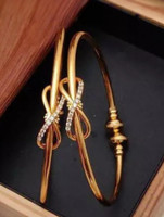 BIMIJEWEL Alloy Gold-plated Bangle(Pack of 2)