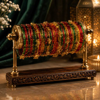 BangleVilla Glass Bangle(Pack of 32)