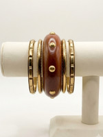 Jivora jewels Wood Bracelet Set(Pack of 5)