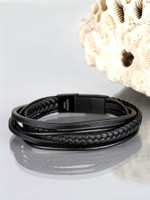 YELLOW CHIMES Leather Bracelet