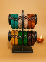 Shiv Supplier Glass Bangle Set(Pack of 12)