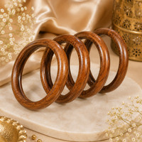 Azad impex Wood Bangle(Pack of 4)