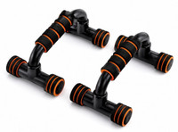 Eagle Mark Adjustable Push Up Bars for Home Gym, Non-Slip Foam Grip for chest and core Push-up Bar(Multicolor)