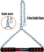 UKARUS Chin-Up Bar Hanging Rod For Back Muscles , Biceps And Height Growth Chin-up Bar
