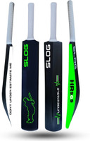 HRSGS THE ORIGINAL Slog Full Size (Ideal for 15+) Hard PLastic For tennis Ball PVC/Plastic Cricket  Bat For 15+ Yrs(850 g)