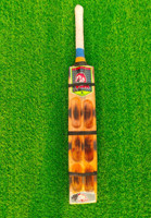 VSM Dynamite X 3 Band Capsule (Design) Double Blade Scoop Burn Fire Full Size Poplar Willow Cricket  Bat For 15+ Yrs(1 kg)