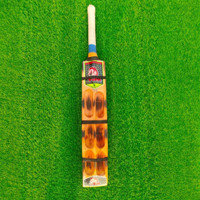 VSM Dynamite X 3 Band Capsule (Design) Double Blade Scoop Burn Fire Full Size Poplar Willow Cricket  Bat For 15+ Yrs(1 kg)
