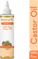 WishCare Premium Cold Pressed Castor Oil For Hair and Skin Hair Oil(200 ml)
