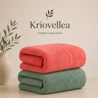 KRIOVELLEA Microfiber 500 GSM Bath, Sport, Beach Towel(Pack of 2)