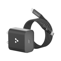 Ambrane 20 W PD 3 A Wall Charger for Mobile with Detachable Cable(Black, Cable Included)