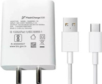 vivo 44 W Supercharge 4.4 A Wall Charger for Mobile with Detachable Cable(White)