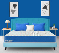 Neobest Orthopedic Dual Comfort Soft & Firm 6 inch Queen High Resilience (HR) Foam Mattress(L x W: 78 inch x 60 inch)