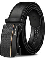 KILLER Men Formal, Casual, Party, Evening Black Artificial Leather Belt