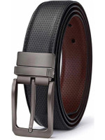 KILLER Men Formal, Casual, Evening, Party Black, Brown Artificial Leather Reversible Belt