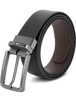 TOMMY HILFIGER Men Casual Multicolor Genuine Leather Reversible Belt