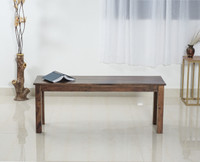 Woodefly Solid Wood 3 Seater(Finish Color - GREY, DIY(Do-It-Yourself))