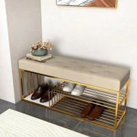ModWood Modwood Bench Metal 2 Seater(Finish Color - White, Pre-assembled)