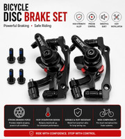 De Venta Set Of 2 Front & Rear Disc Brake Machine Bicycle Brake Disk(1 mm)