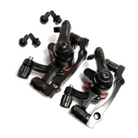 DSTECHBAR Cycle Disc Brake Caliper Mechanical Front Rear Disk F180/R160 , F160/R140 2pc Bicycle Brake Disk