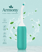 Armony Portable Peri Bottle for Home Bidet Nozzle(Green)