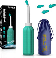 OTICA Portable Bidet Spray for Toilet 500ML Handheld Personal Hygiene Peri Bottle Bidet Nozzle(Green)