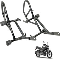 RS ACESSORIES HUB FZ v3.0 Heavy Quality Metal Crash Guard WITH SLIDERS SUITS BS6 AND BS4 FZ V3(Yamaha)