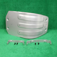 MEYOU BULLET SILVER METAL SUM GUARD ENGINE GUARD, REBORN CLASSIC 350 AND METEOR 350 Bike Engine Guard(Royal Enfield)