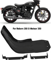 MEYOU BULLET BLACK METAL SUM GUARD ENGINE GUARD, REBORN CLASSIC 350 AND METEOR 350 Bike Engine Guard(Royal Enfield)