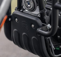 DOLSHACOB Heavy Quality Engine Guard,Sump Guard for RE Meteor 350 Engine Guard Black Bike Engine Guard(Royal Enfield)