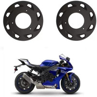 TRYFLY 17 Inch ABS Plastic Disc Bike Wheel Cover for Yamaha R15 V3 Bike Fairing Kit