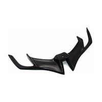 Grandbiker Black winglet for RS200 Bike Fairing Kit