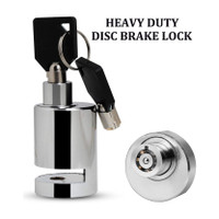XpertRider Anti-Theft Security Lock Heavy Duty Stainless Steel Disc Brake Lock for Bike & Motorcycle Disc Lock(Steel)