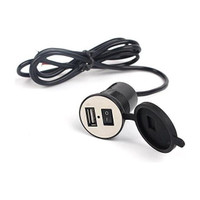 romic Genric-M10038 USB Charger for Motorcycle & CAR UNIVERSAL 1.2 A Bike Mobile Charger