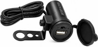 RUSHKO Fast Charging USB Bike Mobile Charger for Motorcycle & Scooter | 3.1 A Bike Mobile Charger