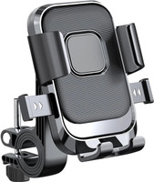 Dronix adjustable anti shake cycle & bike mobile stand for all mobile waterproof Bike Mobile Holder(Black)