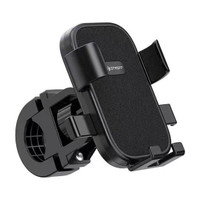 STRIFF Bike mobile holder, 360 Degree Rotation, Anti-Shake, Firm Locking Bike Mobile Holder(Black)