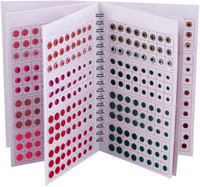 Vama Fashions Simple Plain Round Daily Use Multicolour Forehead Sticker kumkum Bridal bindi book for ladies Women & Girls ( bindi booklet - Total 948 bindis ) Bridal, Wedding, Forehead Multicolor Bindis(wedding bridal bindi)