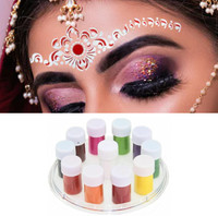 PANKTI ENTERPRISE Liquid Kumkum Bindi Sindoor Tikali 11 Color, Ladies and Women, Perfect For Any Occasion Festivals Wedding Multicolor Bindis(1 Pack Bindi)