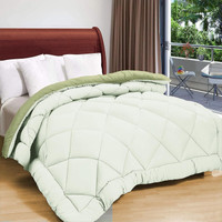 Flipkart Perfect Homes Solid Double Comforter for  AC Room(Microfiber, Green)