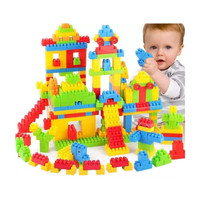 ARIZON 100+ Pcs Building Blocks Toy Set Creative Learning Educational Block Toys(Multicolor)