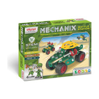MECHANIX NM Battle Station, Construction set,War themed Building Blocks,for 6+ yrs boys and girls(Multicolor)